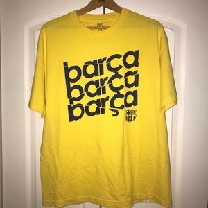 FCB Graphic Yellow Male Shirt